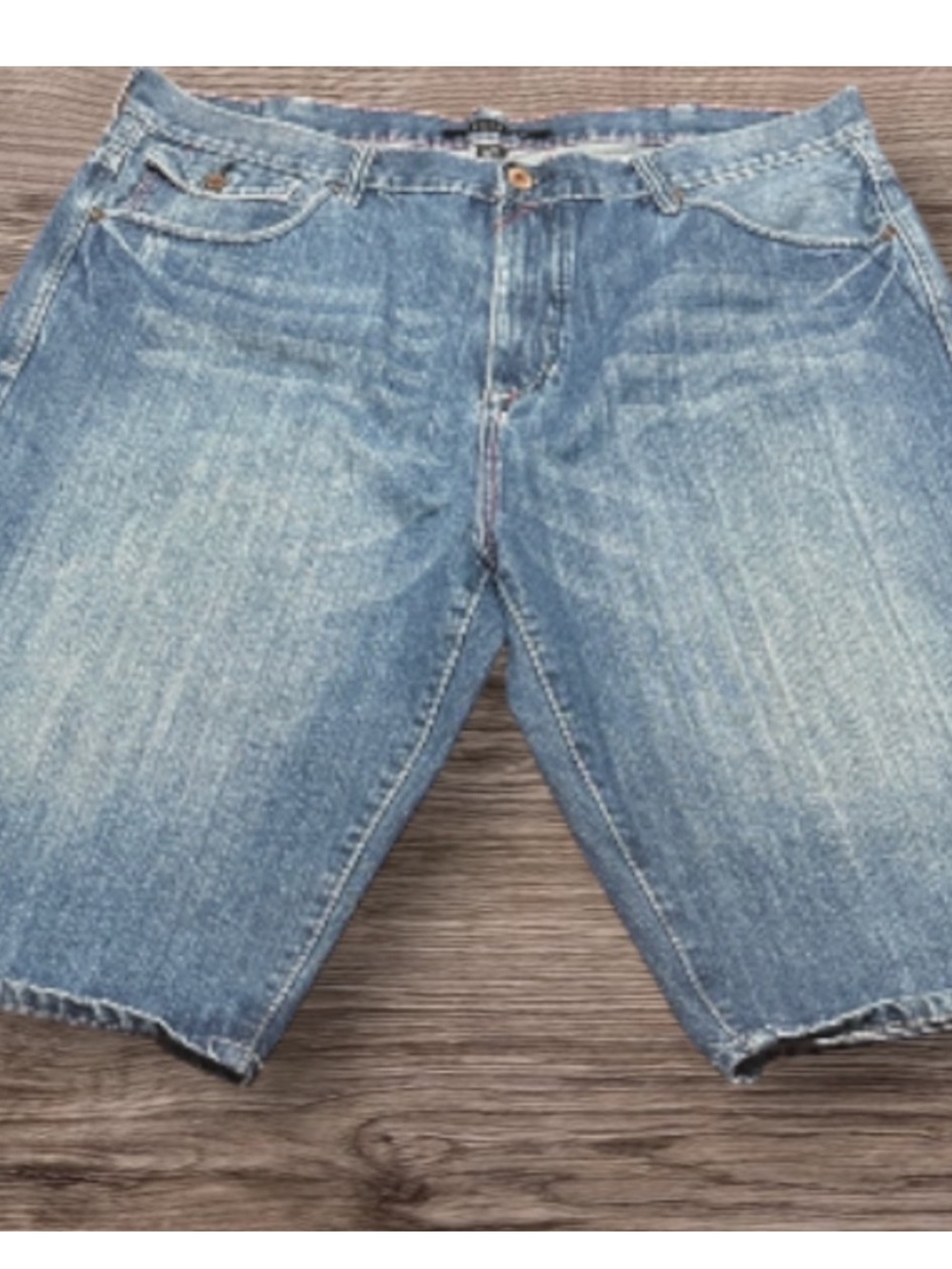Y2K Jorts Blue Jean Shorts - Picture 5 of 5